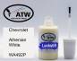 Preview: Chevrolet, Athenian White, WA492P: 20ml Lackstift, von ATW Autoteile West.